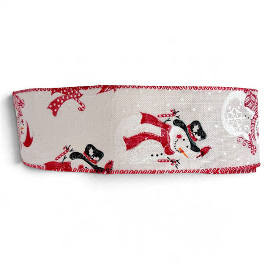 Snowman Christmas Ribbon – 2 m
